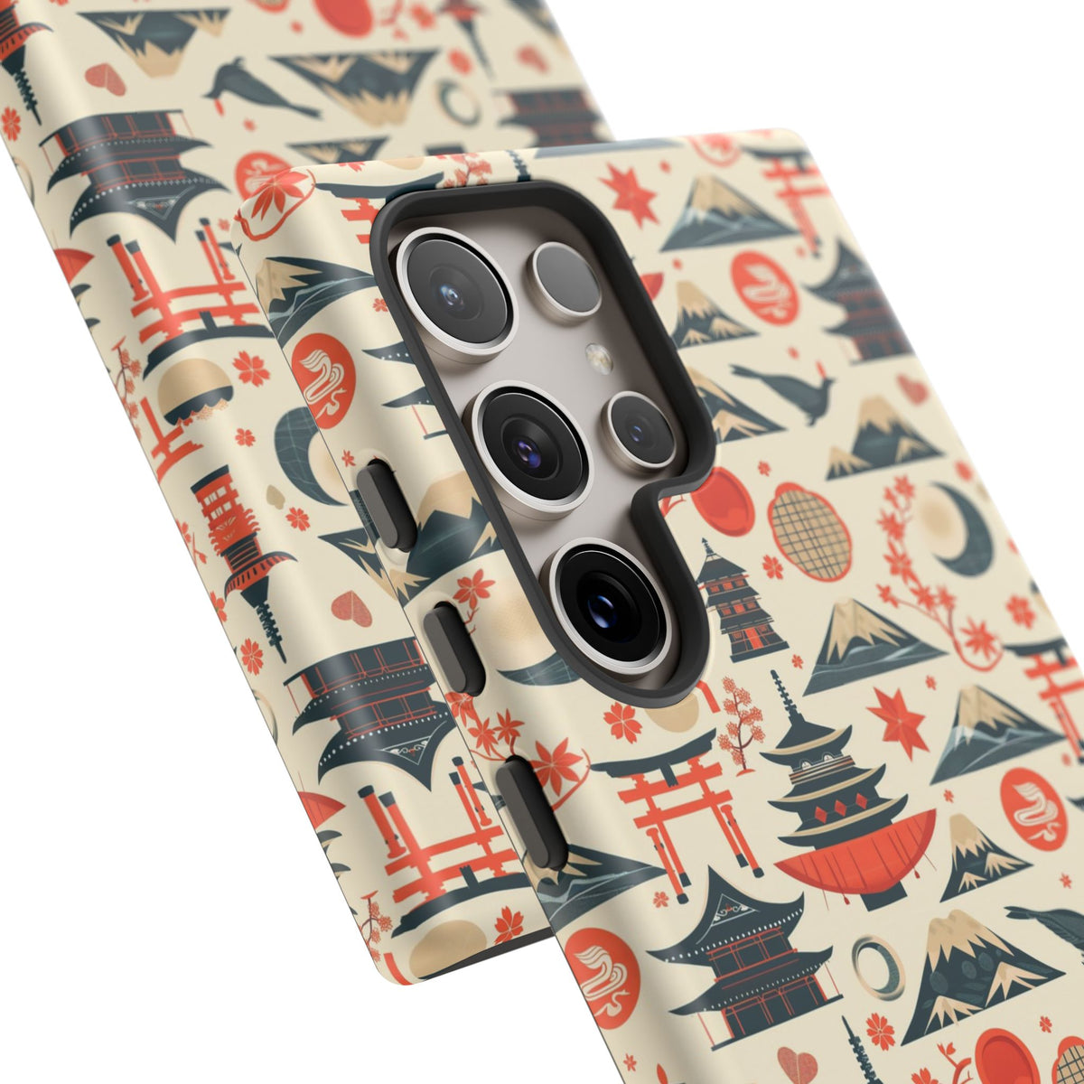 Japanese Pattern Phone Case – Elegant & Timeless Design for Your Phone 140