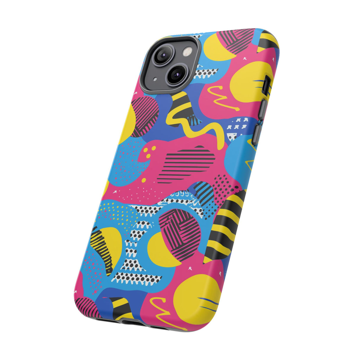 Retro 80s Seamless Phone Case – Vintage Style Meets Modern Protection 22