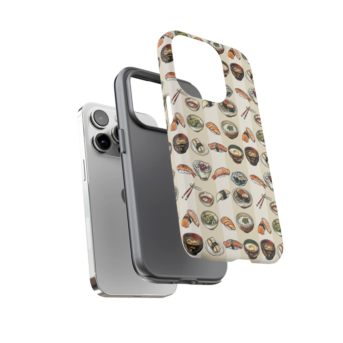 Japanese Pattern Phone Case – Elegant & Timeless Design for Your Phone 038