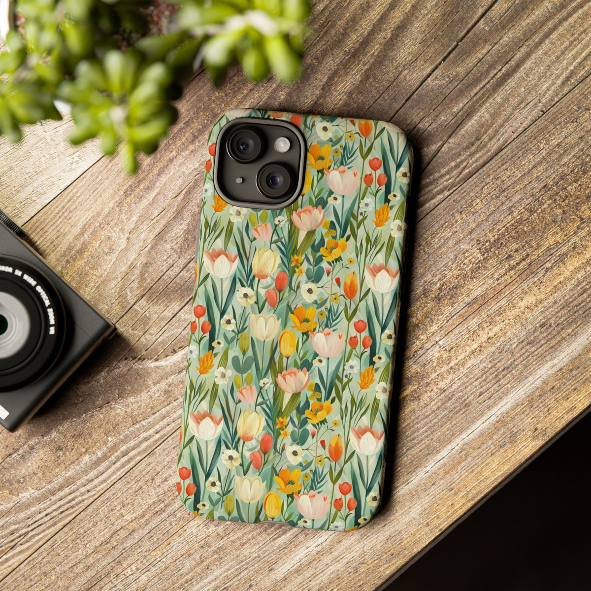 Spring Pattern Phone Case – Fresh & Vibrant Design for Your Phone 396