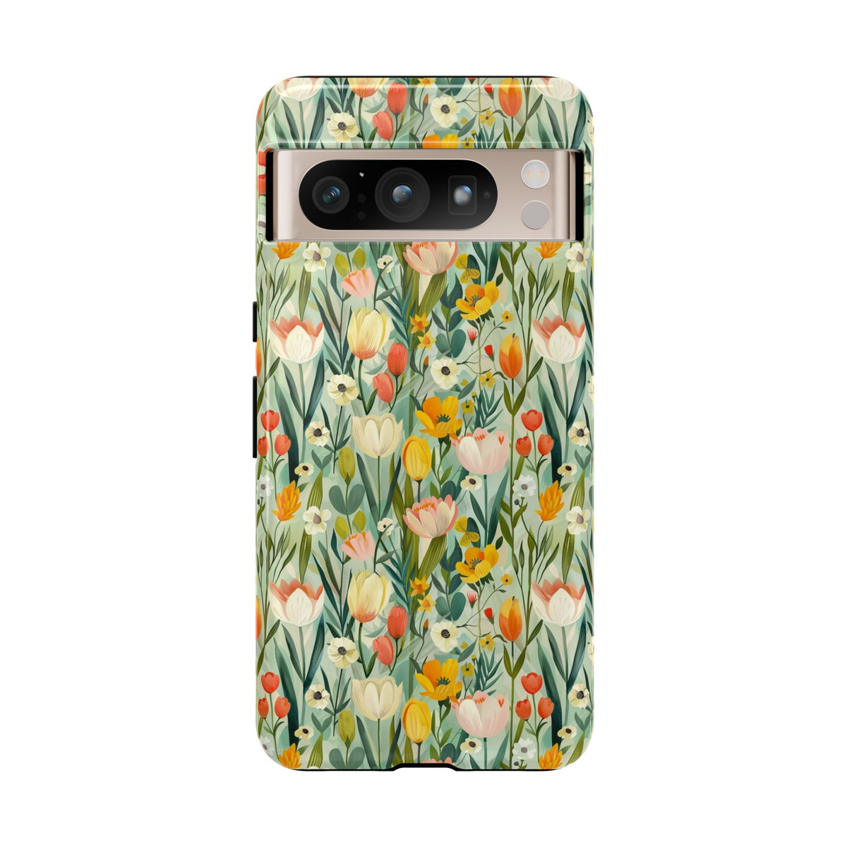 Spring Pattern Phone Case – Fresh & Vibrant Design for Your Phone 396