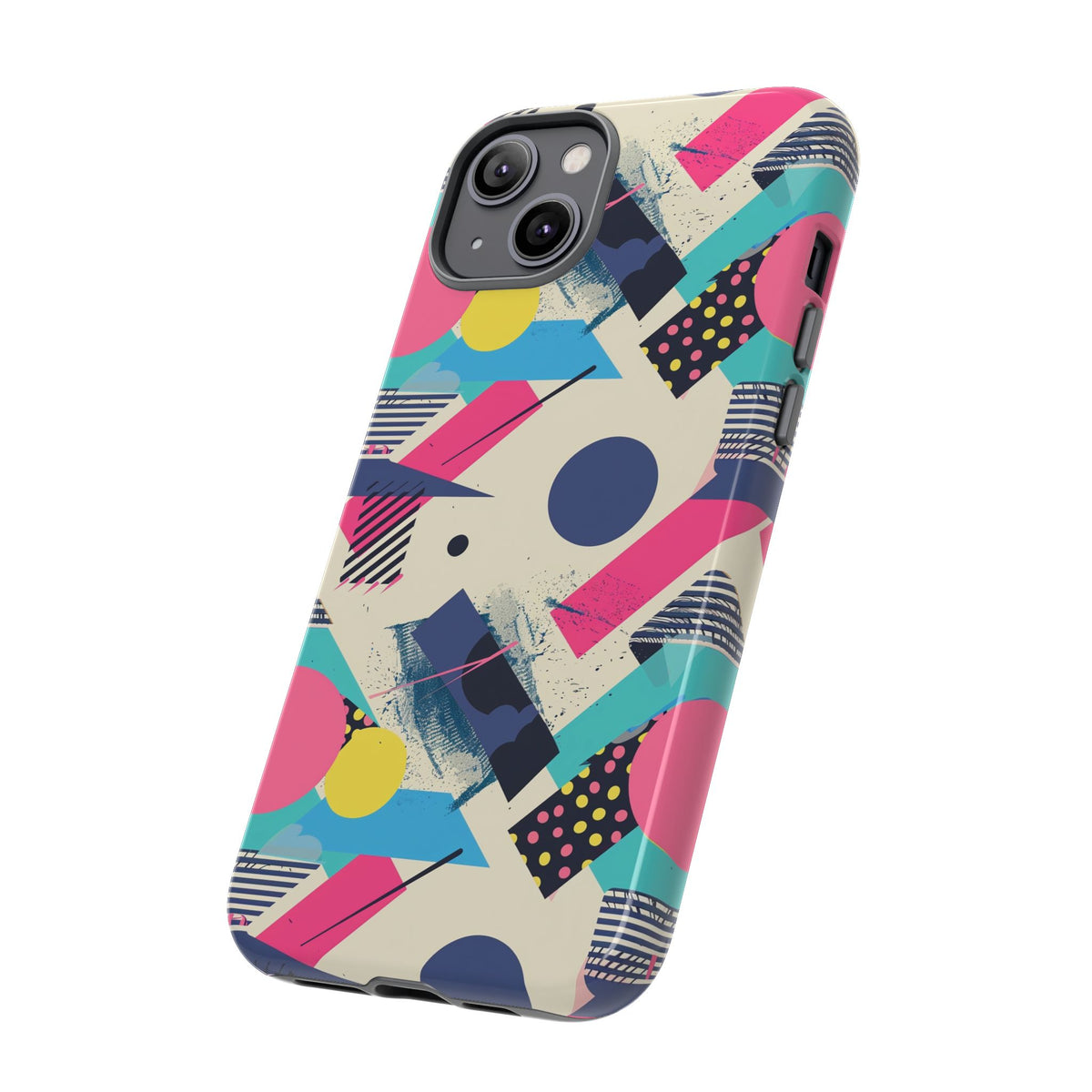 Retro 80s Seamless Phone Case – Vintage Style Meets Modern Protection 089