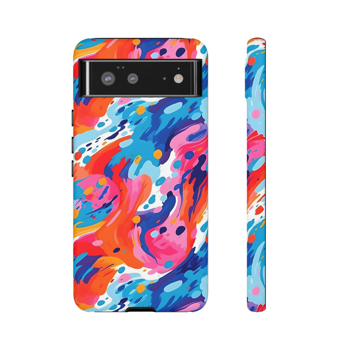 Abstract Painting Design Phone Case – Modern Art-Inspired Phone Cover 4