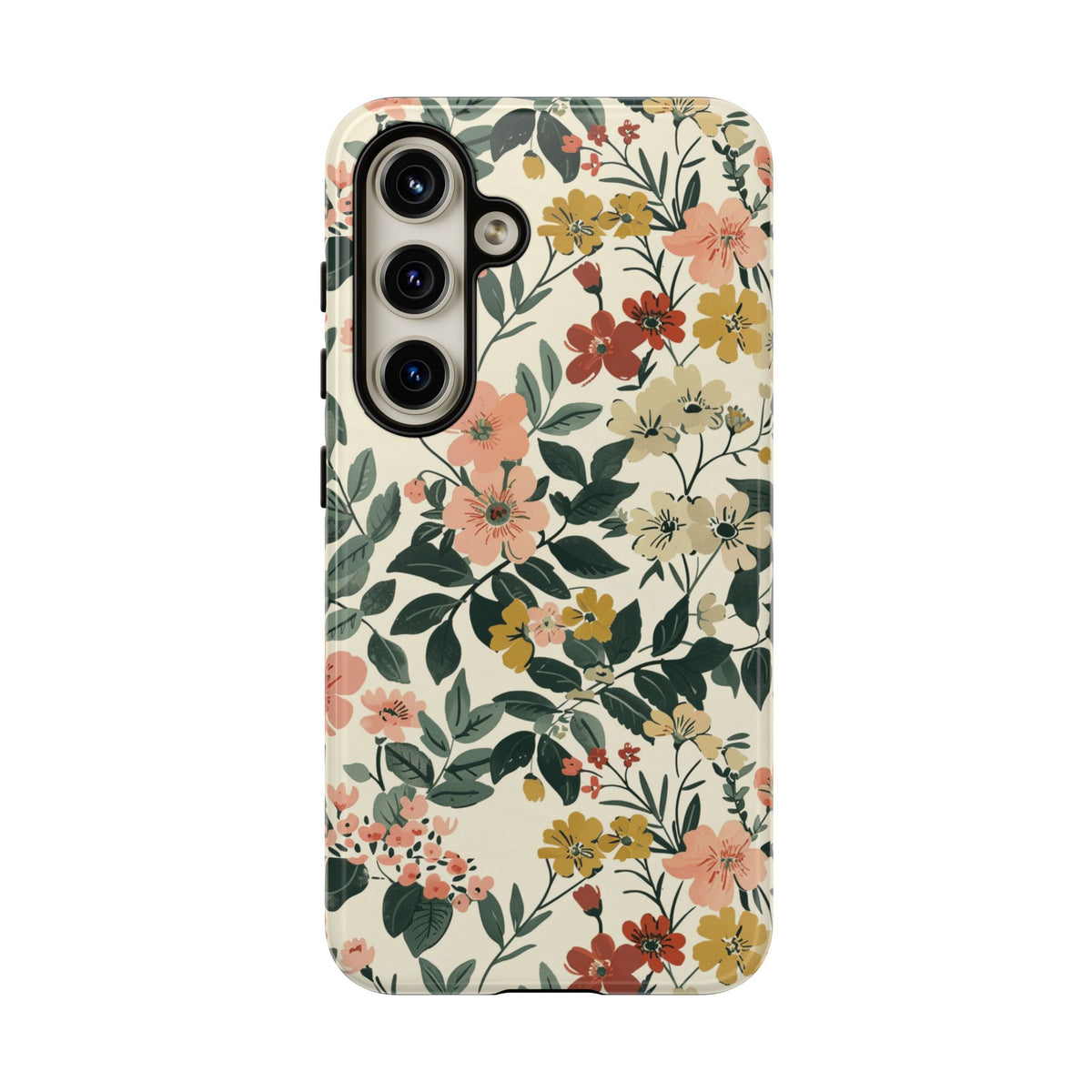 Flower-Themed Phone Case – Elegant Protection with a Floral Twist