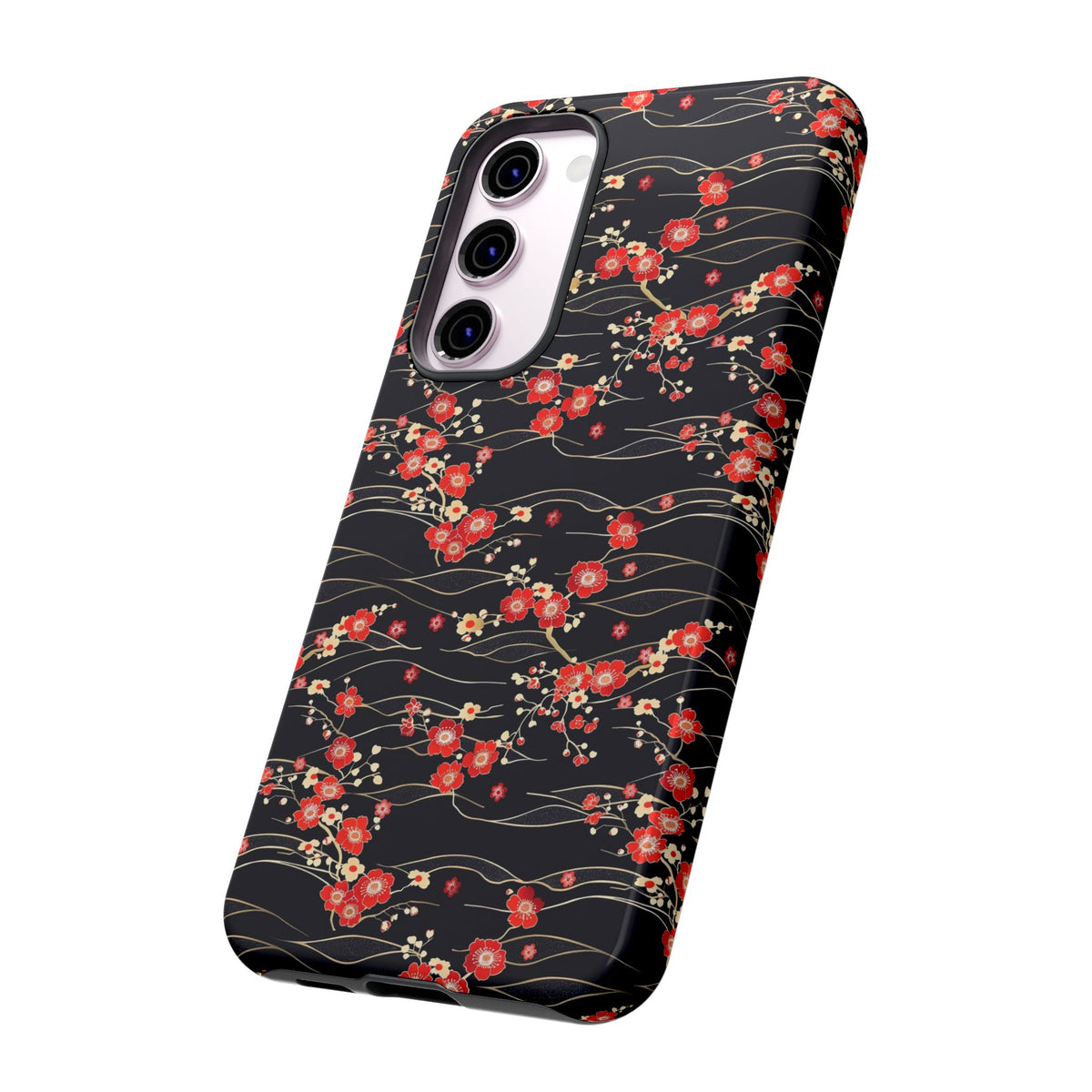 Japanese Pattern Phone Case – Elegant & Timeless Design for Your Phone 041