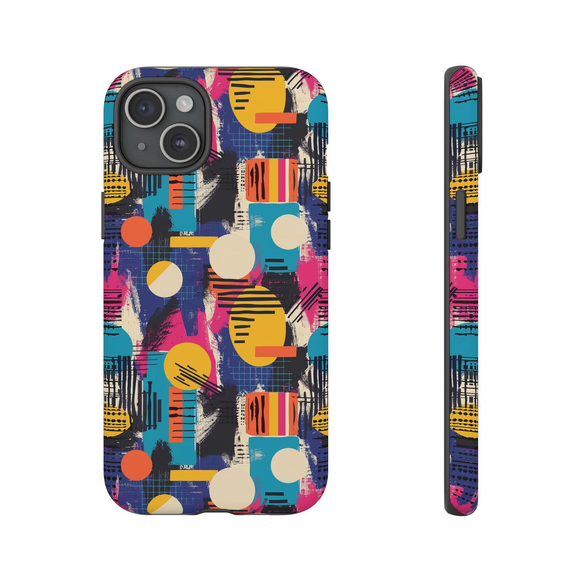 Retro 80s Seamless Phone Case – Vintage Style Meets Modern Protection 153