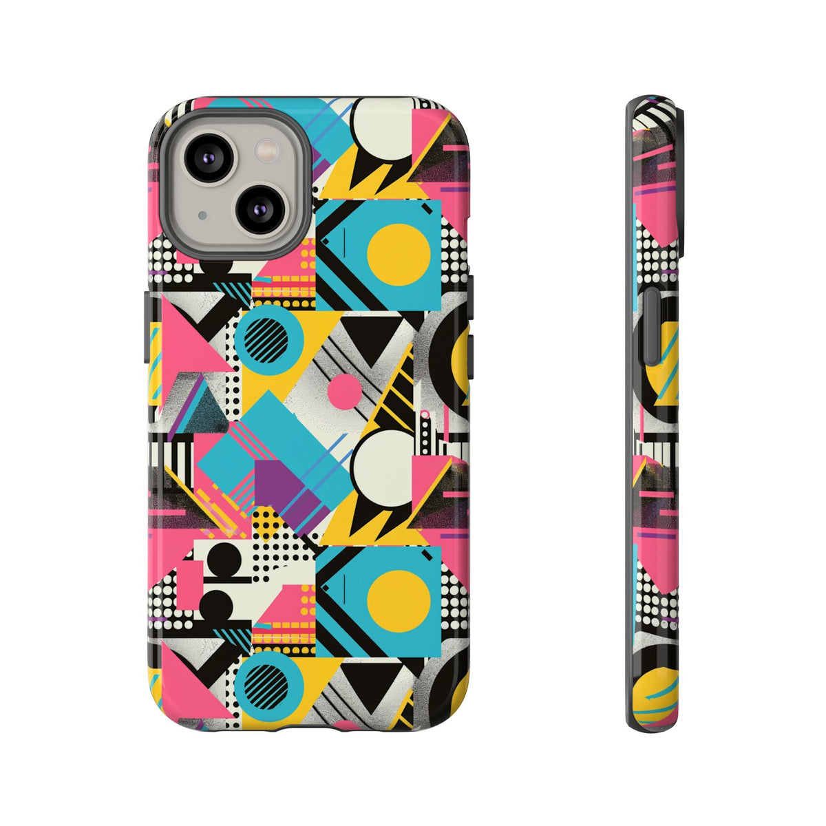 Retro 80s Seamless Phone Case – Vintage Style Meets Modern Protection 156