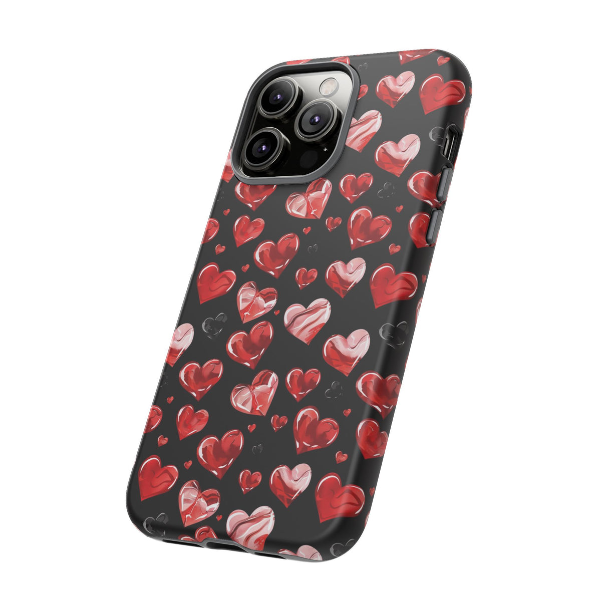 Heart Pattern Phone Case – Stylish & Loving Design for Your Device 365