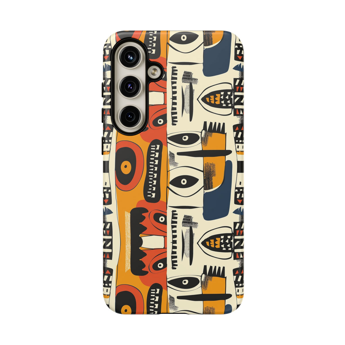 Stylish African Pattern Phone Case – Unique and Vibrant Protection 204