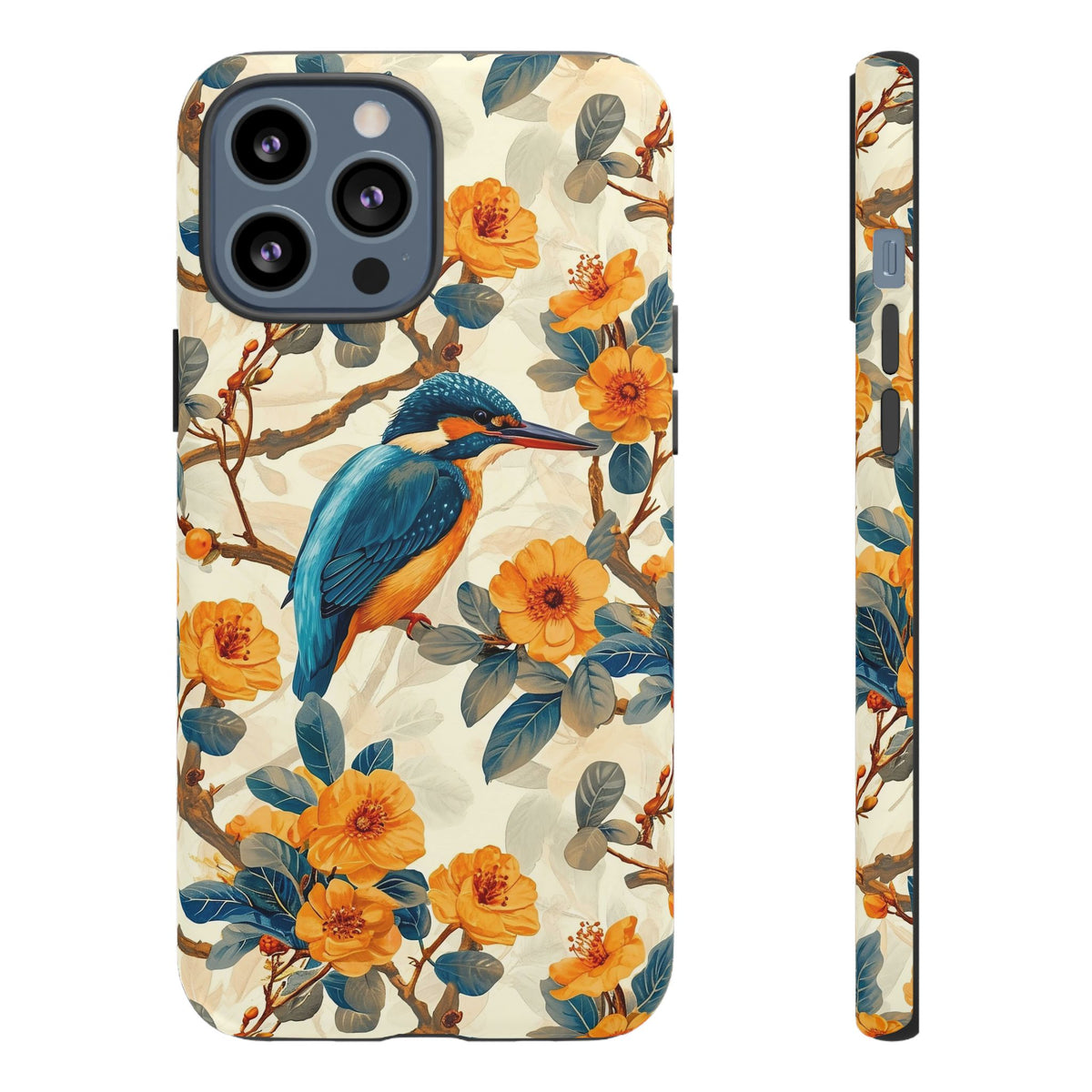 Birds Seamless Pattern Phone Case – Elegant and Timeless Avian Design