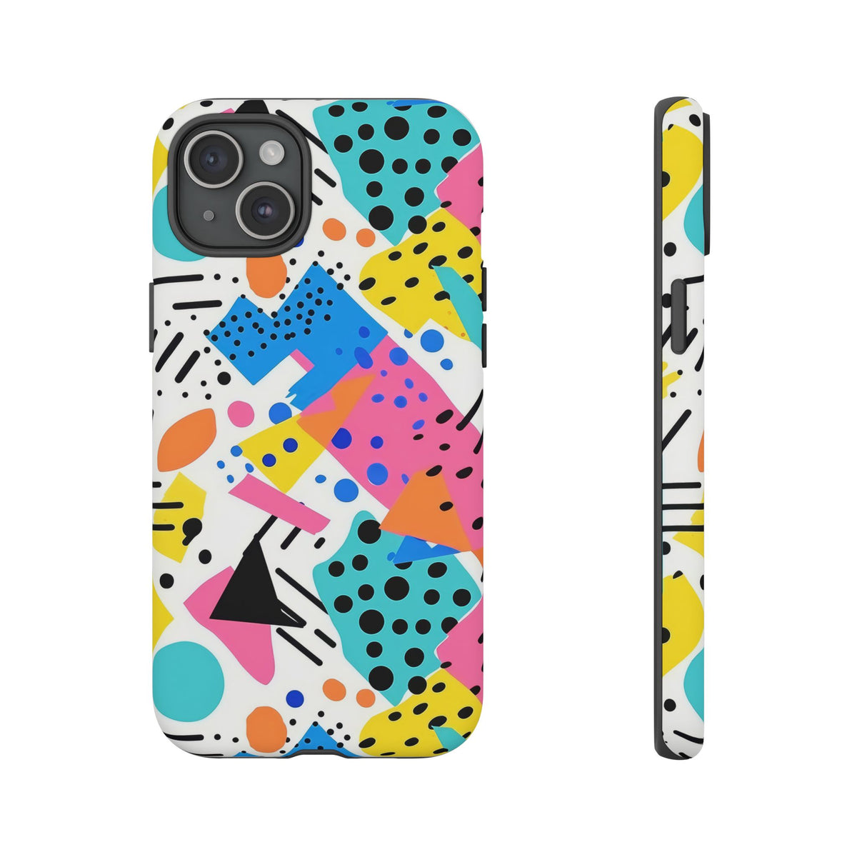 Bright Summer Memphis Design Phone Case – Vibrant and Playful Phone Cover