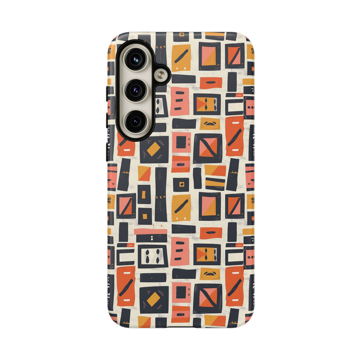 Stylish African Pattern Phone Case – Unique and Vibrant Protection 087