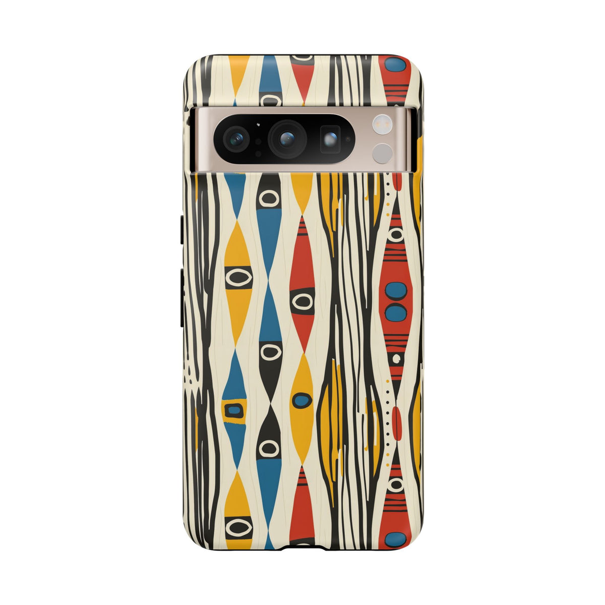 Stylish African Pattern Phone Case – Unique and Vibrant Protection 202