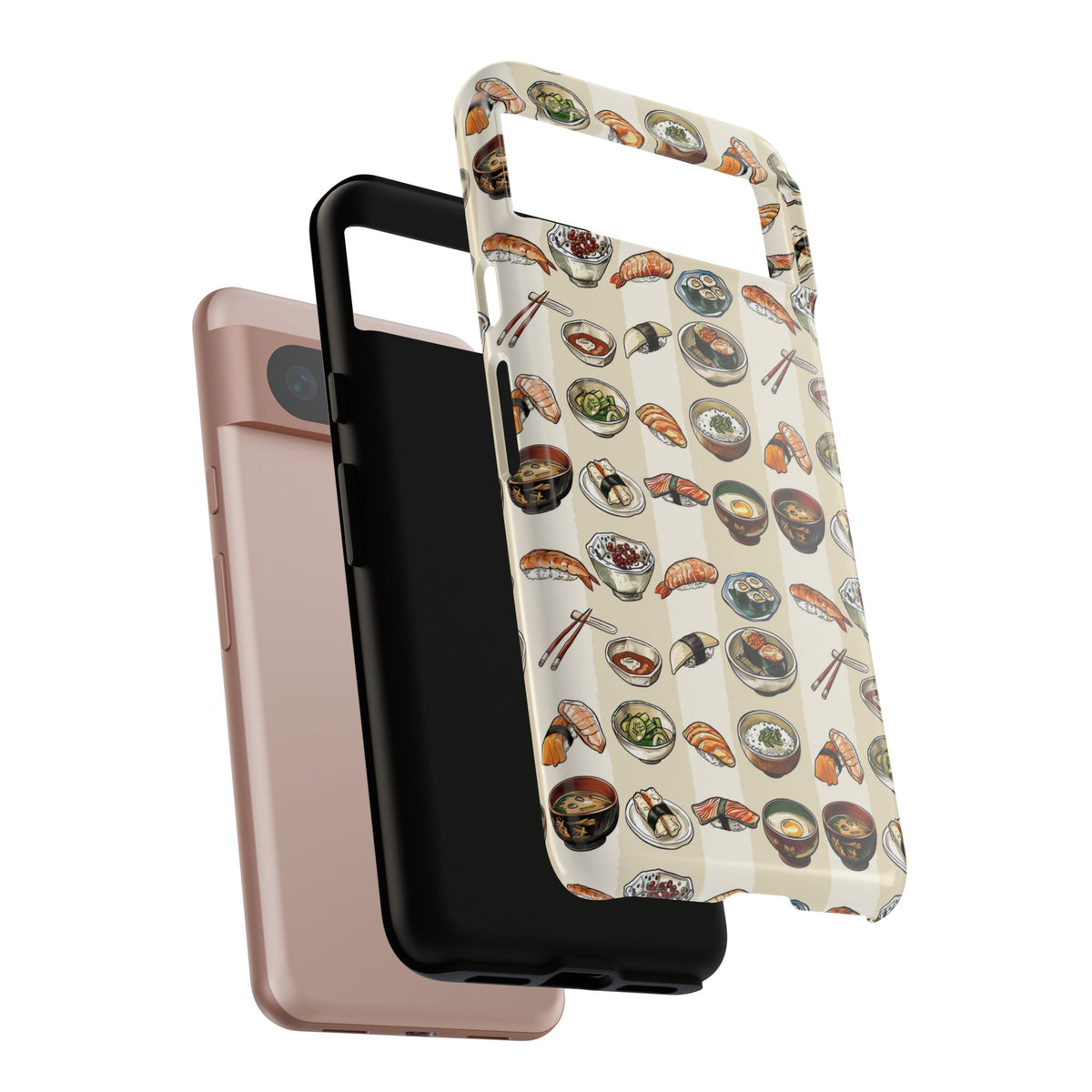 Japanese Pattern Phone Case – Elegant & Timeless Design for Your Phone 038