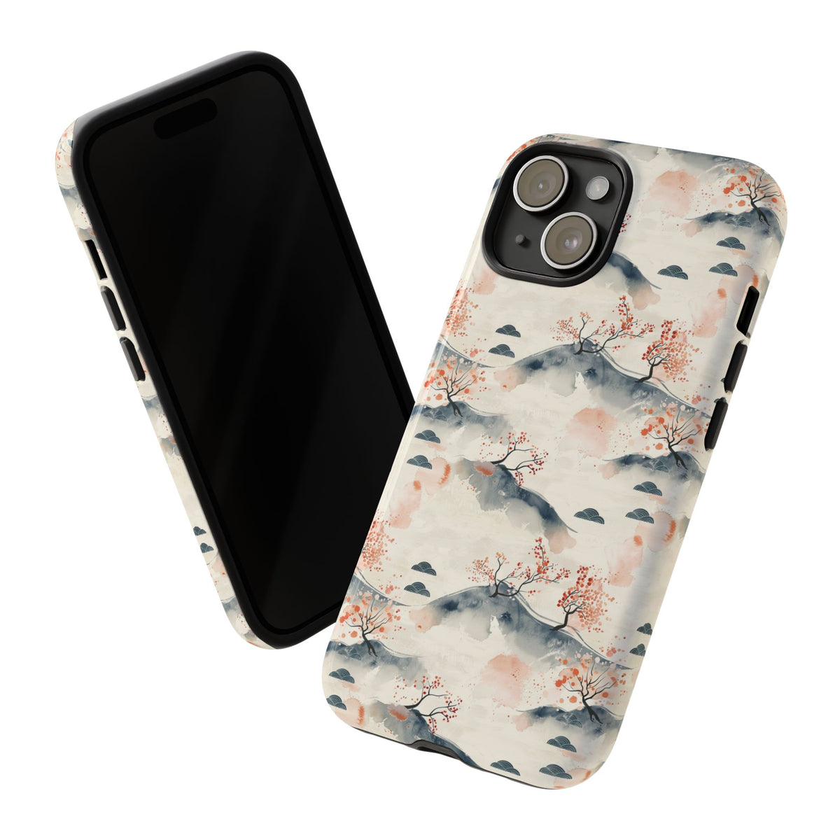 Japanese Pattern Phone Case – Elegant & Timeless Design for Your Phone 094