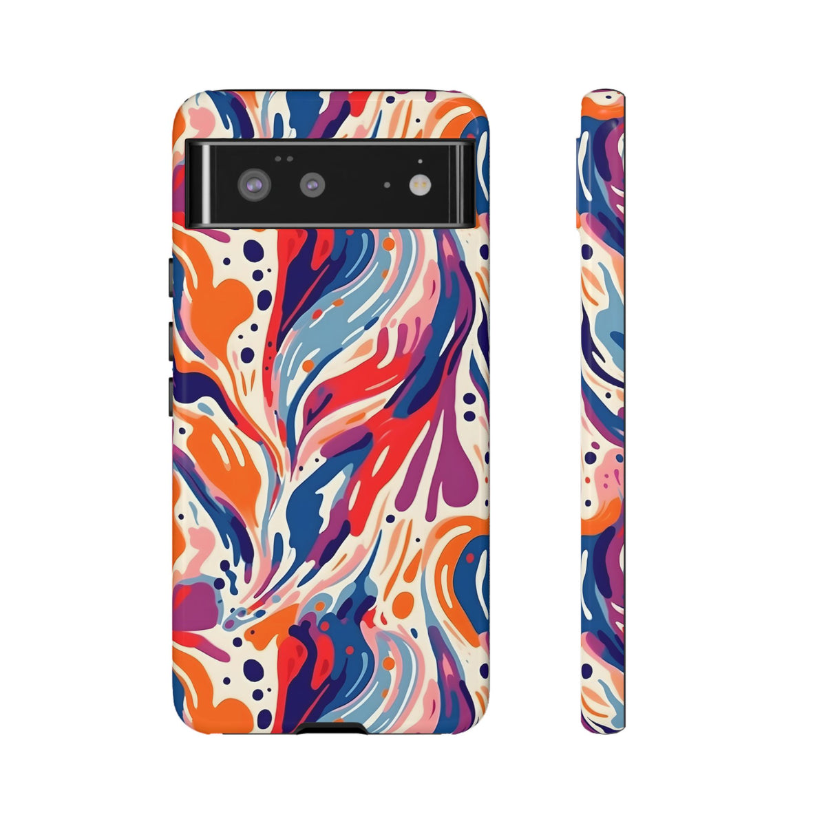 Abstract Painting Design Phone Case – Modern Art-Inspired Phone Cover 6