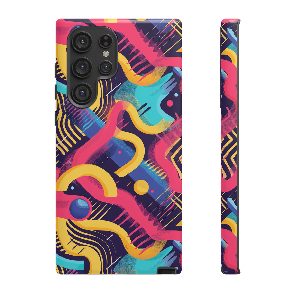 Retro 80s Seamless Phone Case – Vintage Style Meets Modern Protection 2