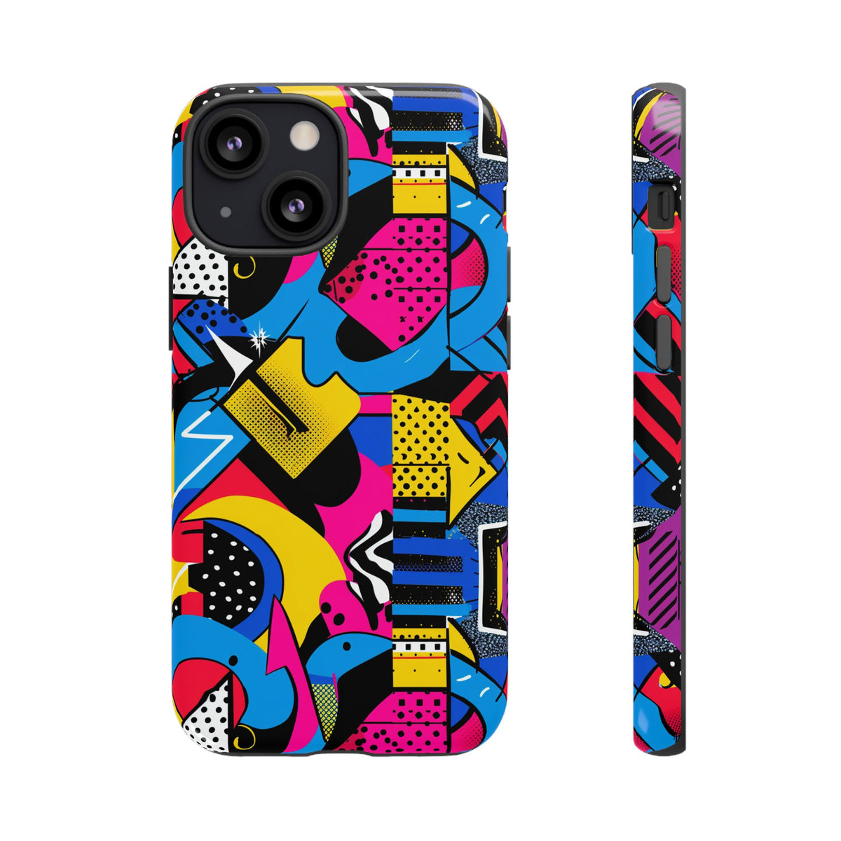 Retro 80s Seamless Phone Case – Vintage Style Meets Modern Protection