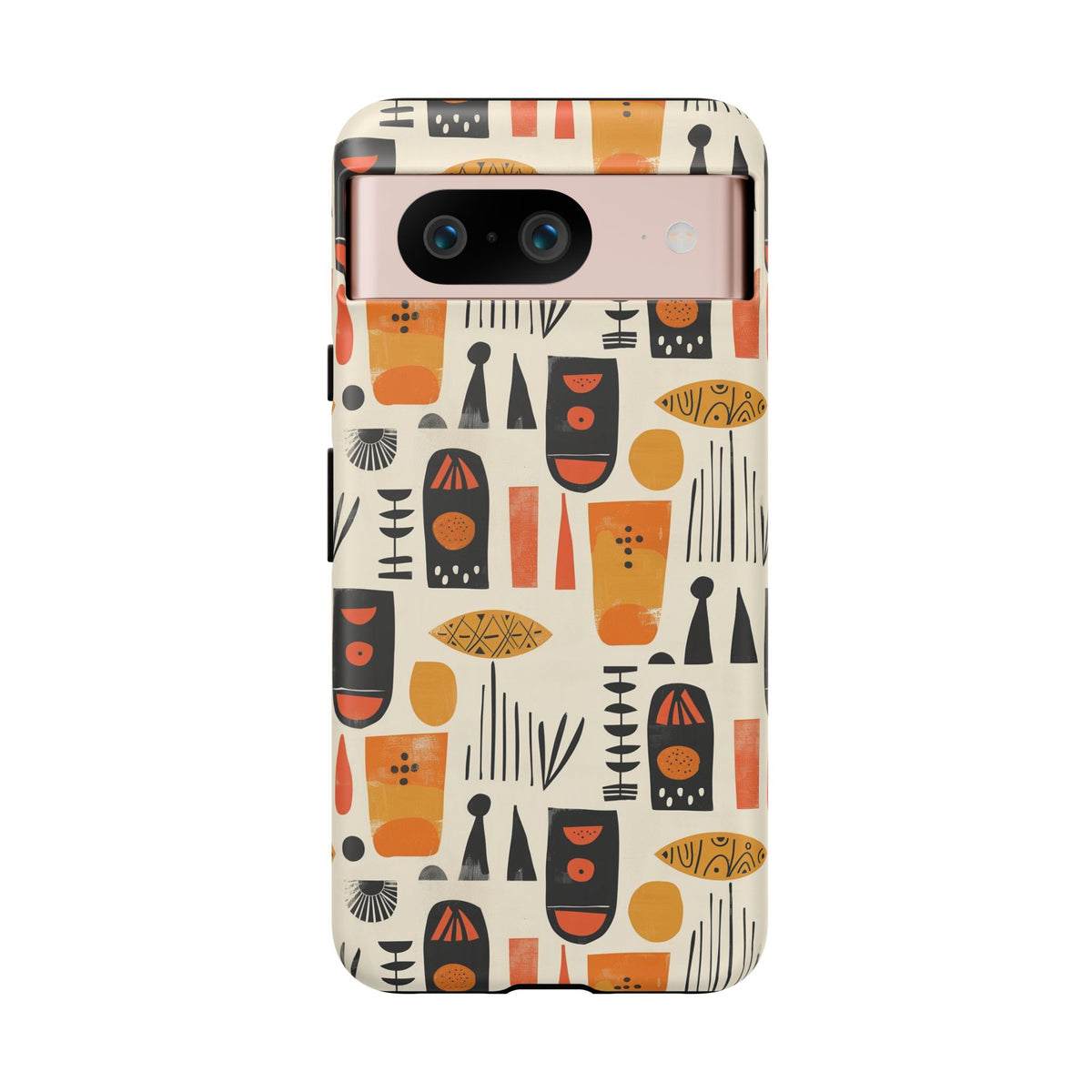 Stylish African Pattern Phone Case – Unique and Vibrant Protection 208