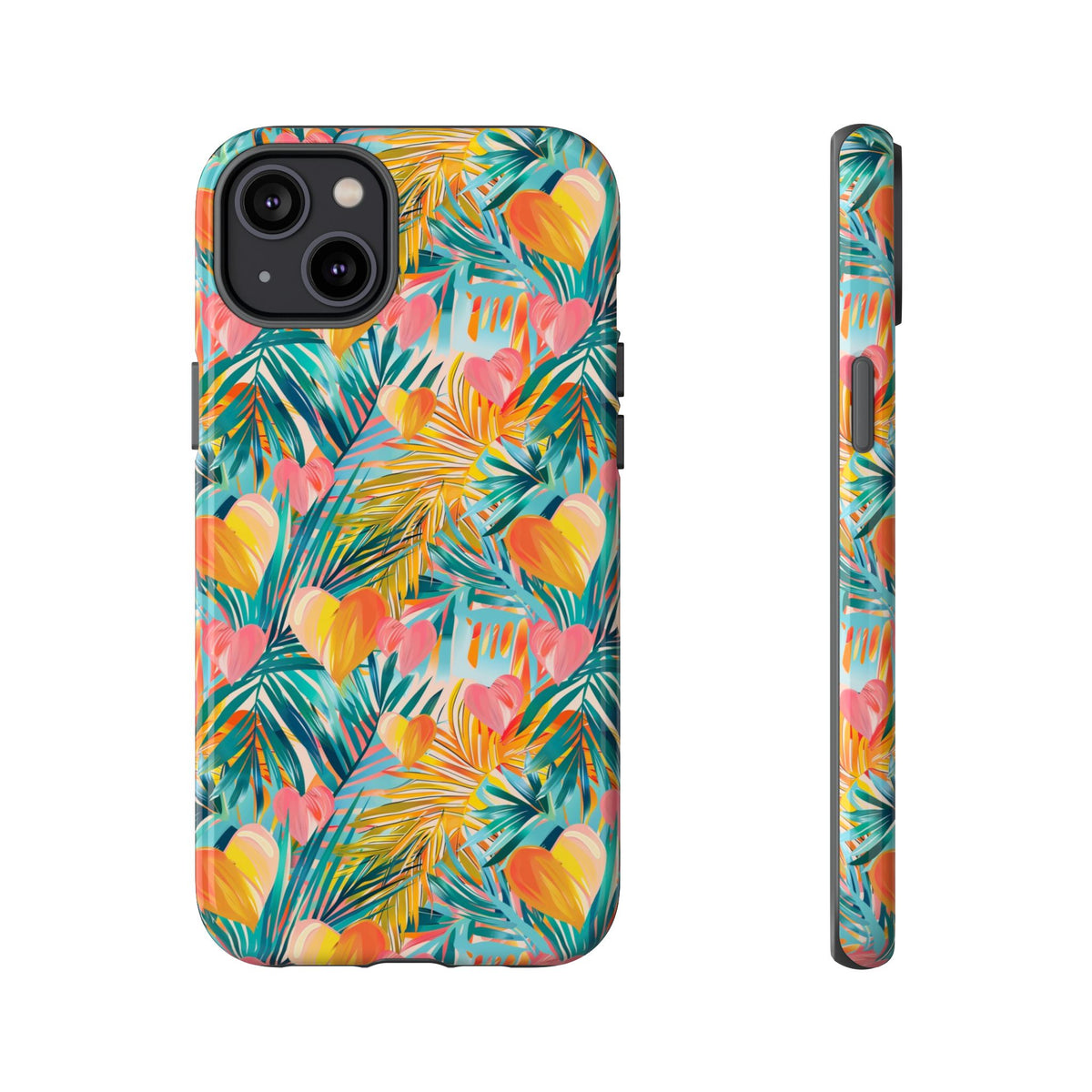 Heart Pattern Phone Case – Stylish & Loving Design for Your Device 824