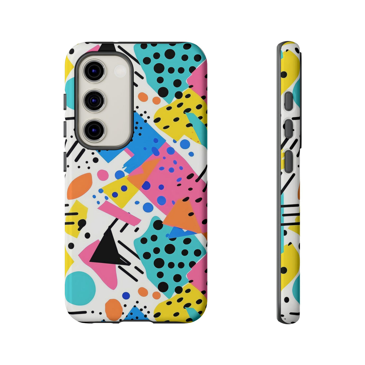 Bright Summer Memphis Design Phone Case – Vibrant and Playful Phone Cover