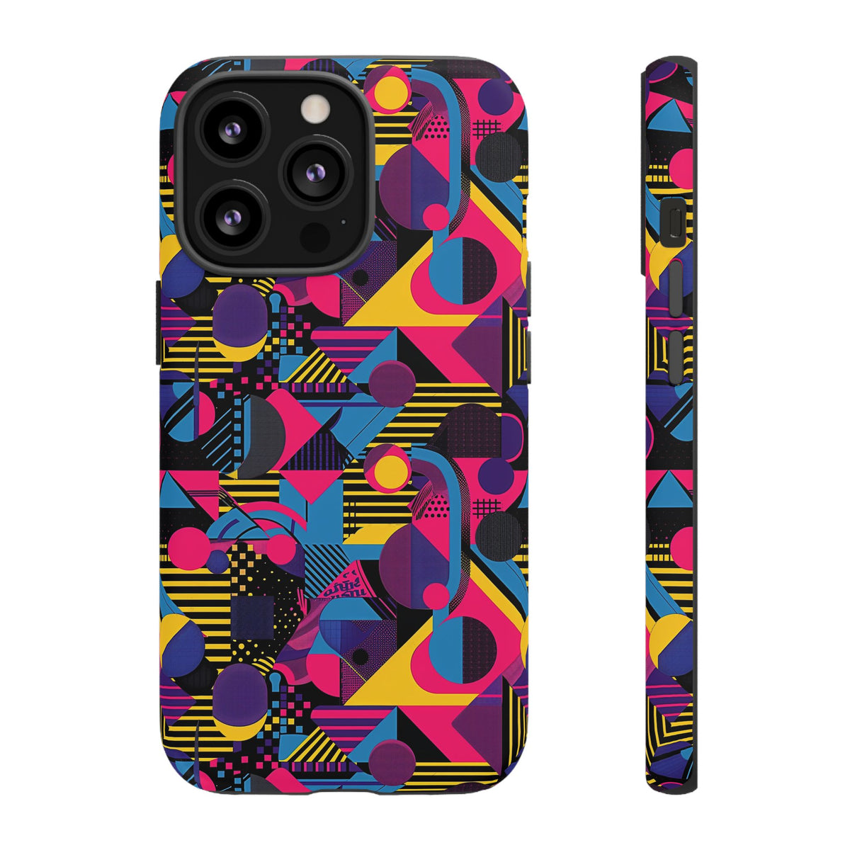 Retro 80s Seamless Phone Case – Vintage Style Meets Modern Protection 085