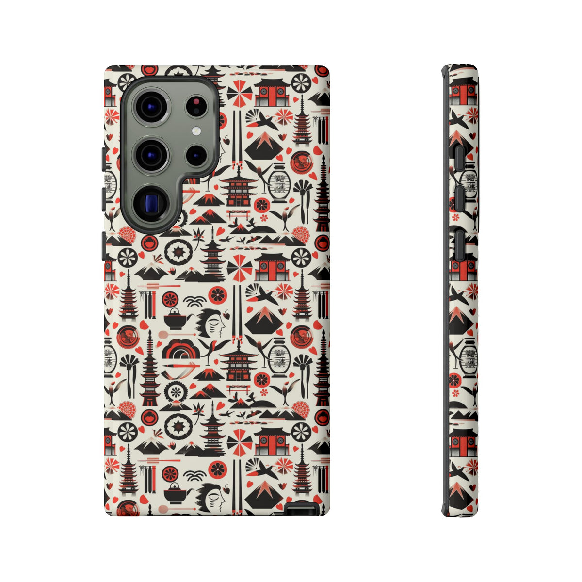 Japanese Pattern Phone Case – Elegant & Timeless Design for Your Phone 006