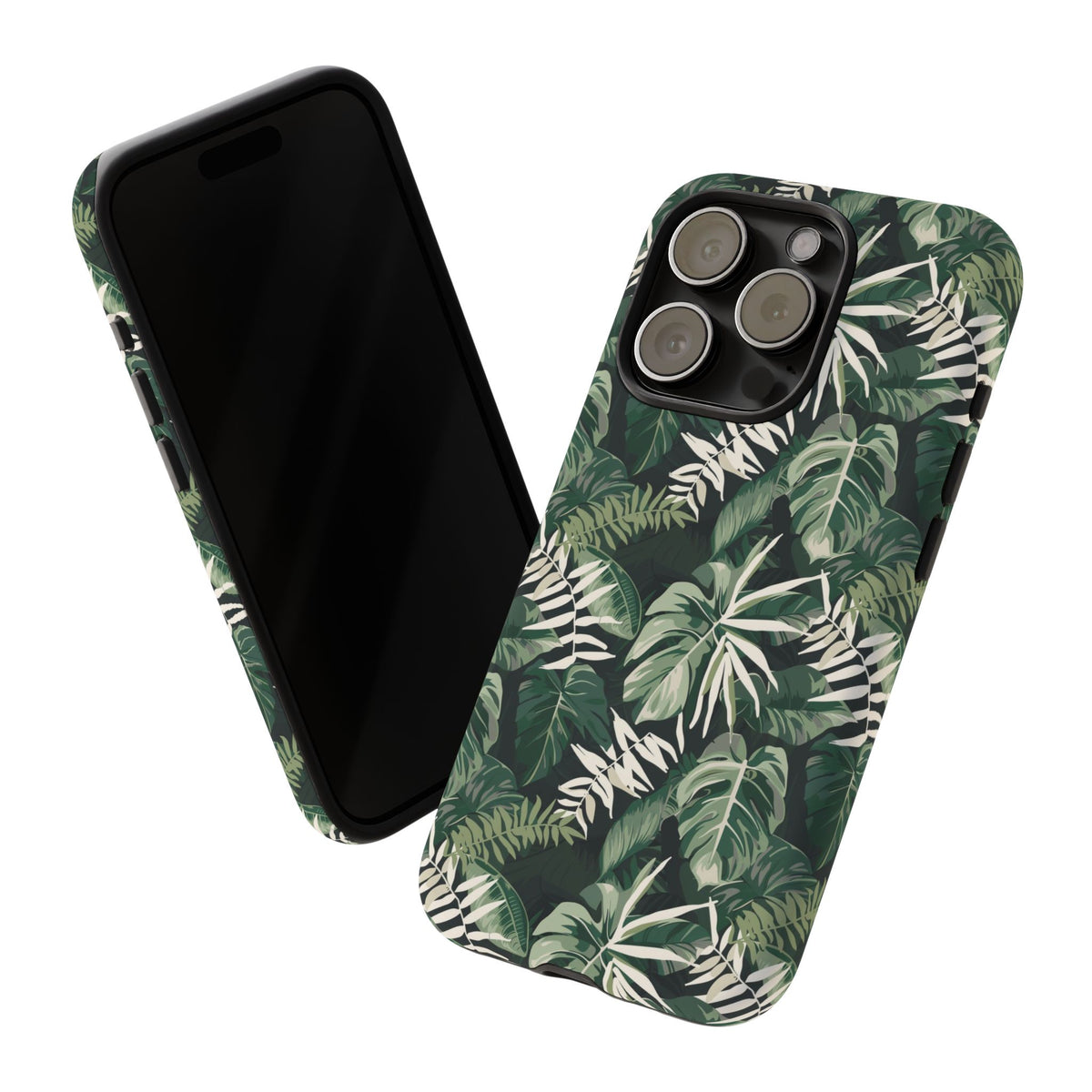 Jungle Pattern Phone Case – Exotic & Lush Design for Your Phone 351