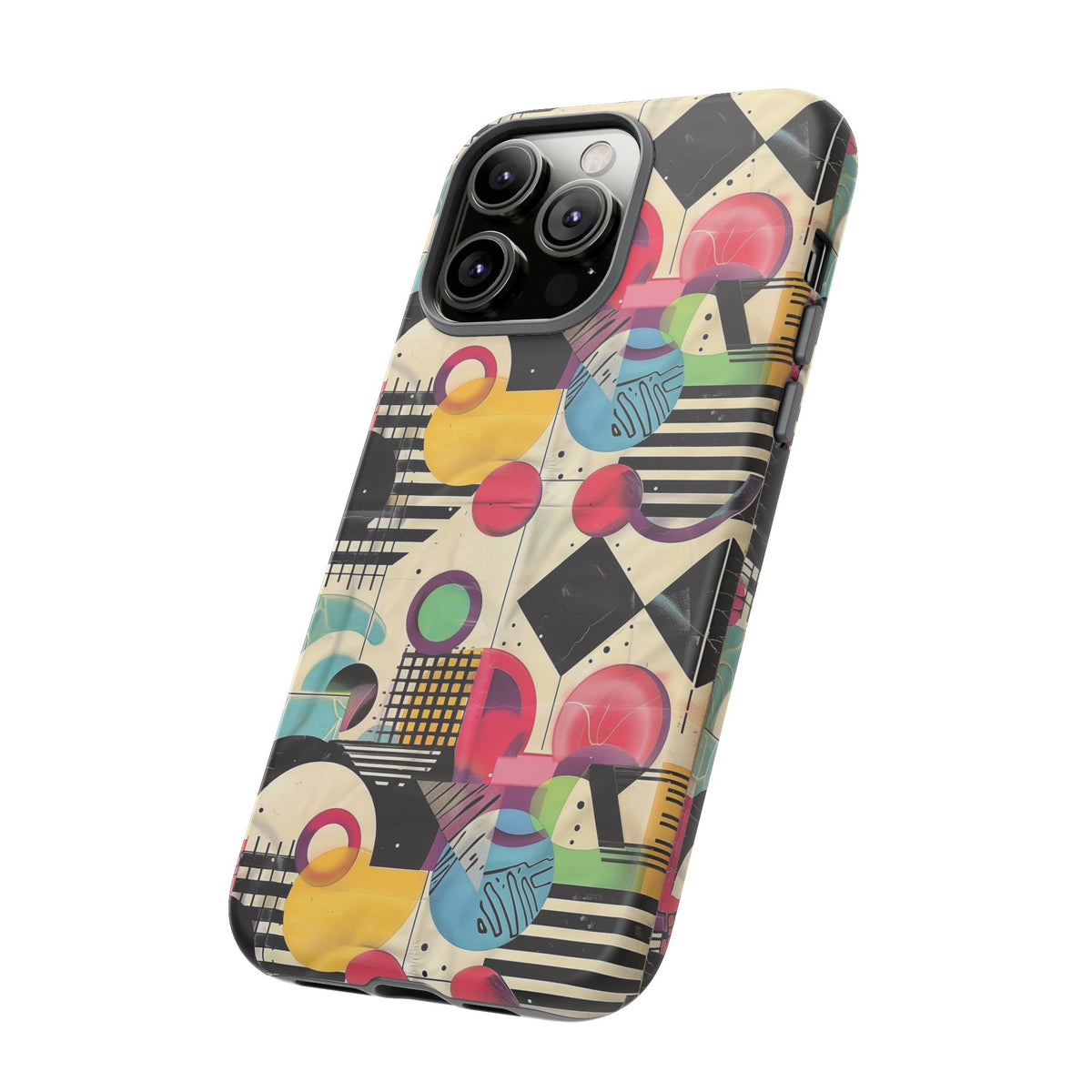 Retro 80s Seamless Phone Case – Vintage Style Meets Modern Protection 164