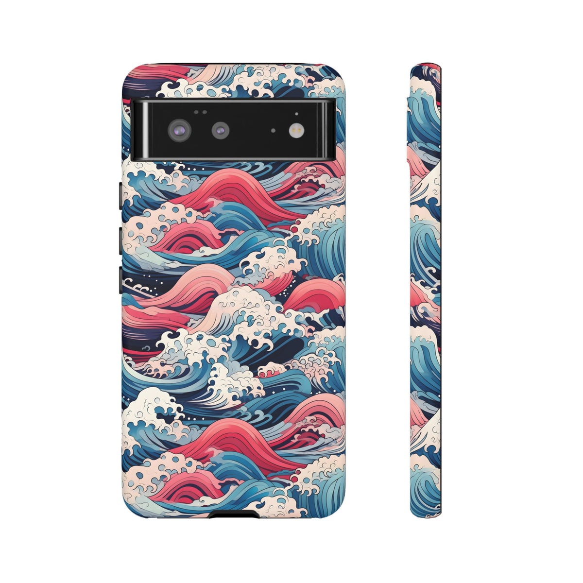 Japanese Waves Phone Case – Embrace Timeless Elegance with Classic Design 3