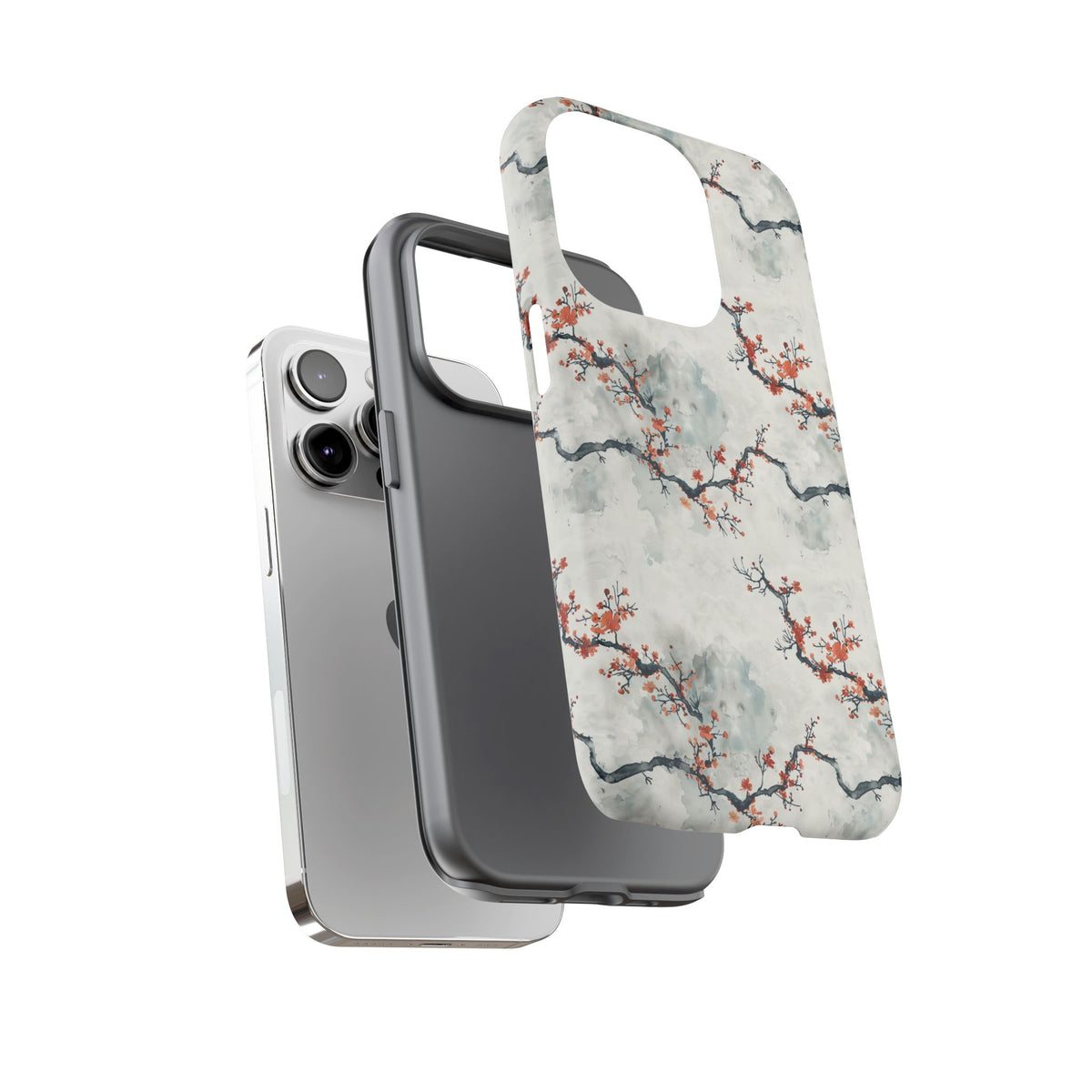 Japanese Pattern Phone Case – Elegant & Timeless Design for Your Phone 021