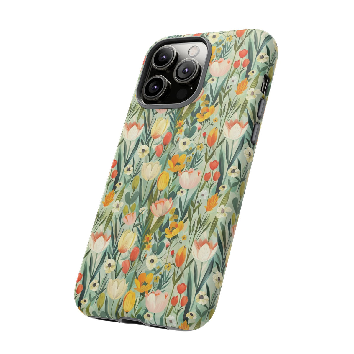 Spring Pattern Phone Case – Fresh & Vibrant Design for Your Phone 396