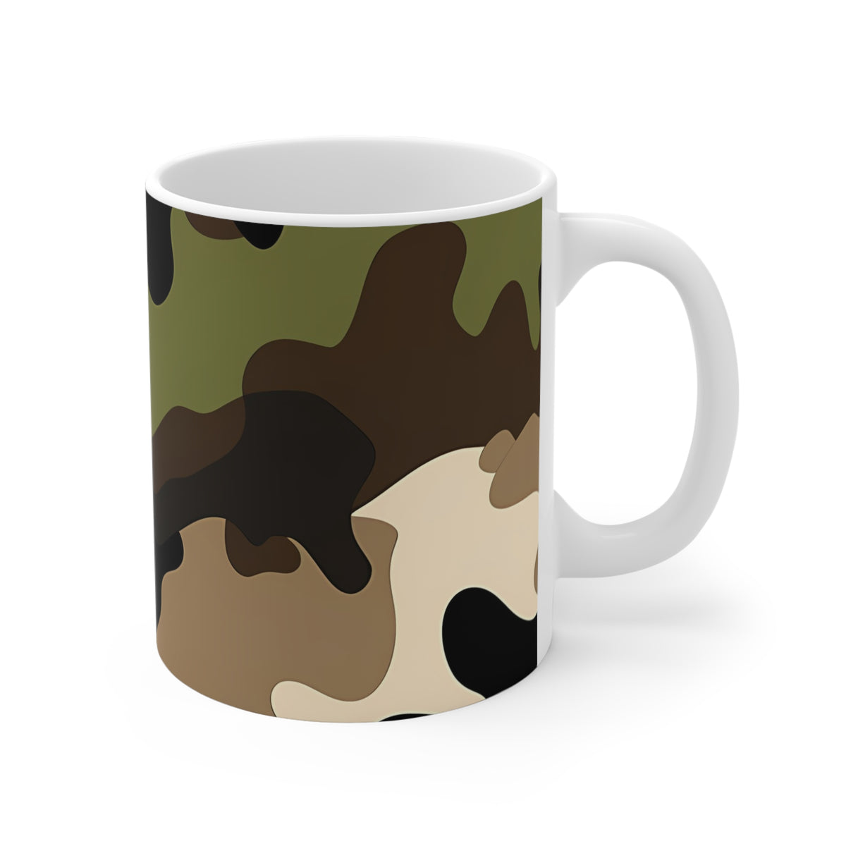 All-Over Camouflage Pattern Coffee Mug 184