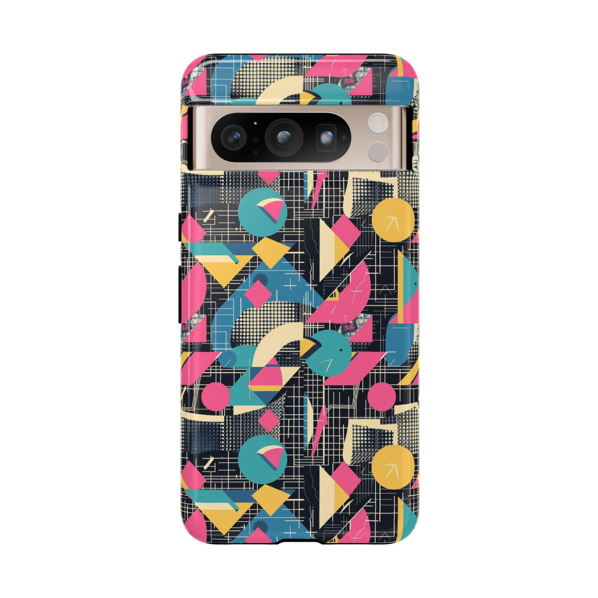 Retro 80s Seamless Phone Case – Vintage Style Meets Modern Protection 266