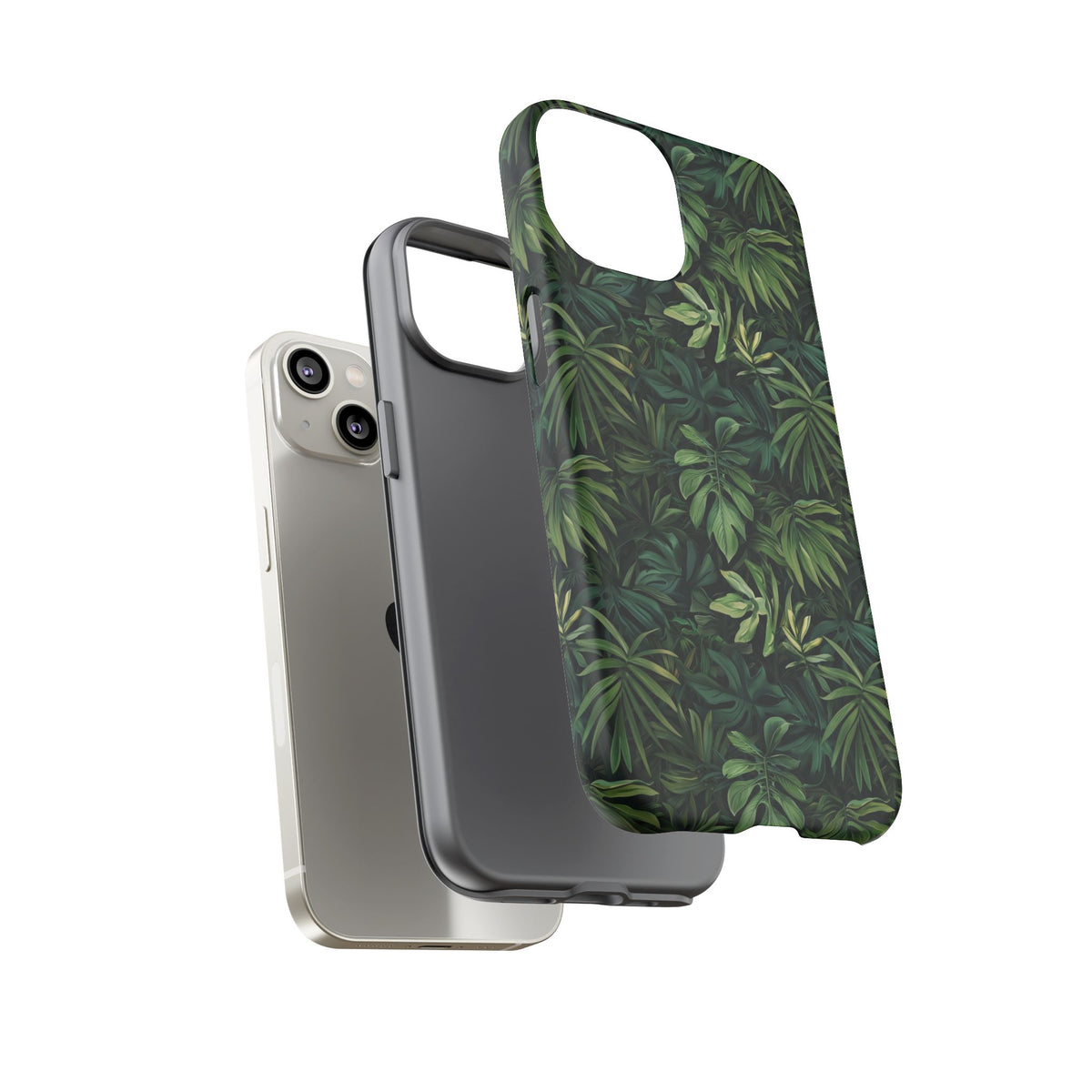 Jungle Pattern Phone Case – Exotic & Lush Design for Your Phone 322