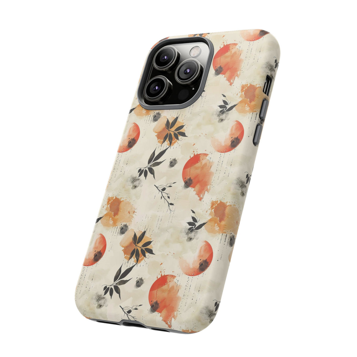 Japanese Pattern Phone Case – Elegant & Timeless Design for Your Phone 058