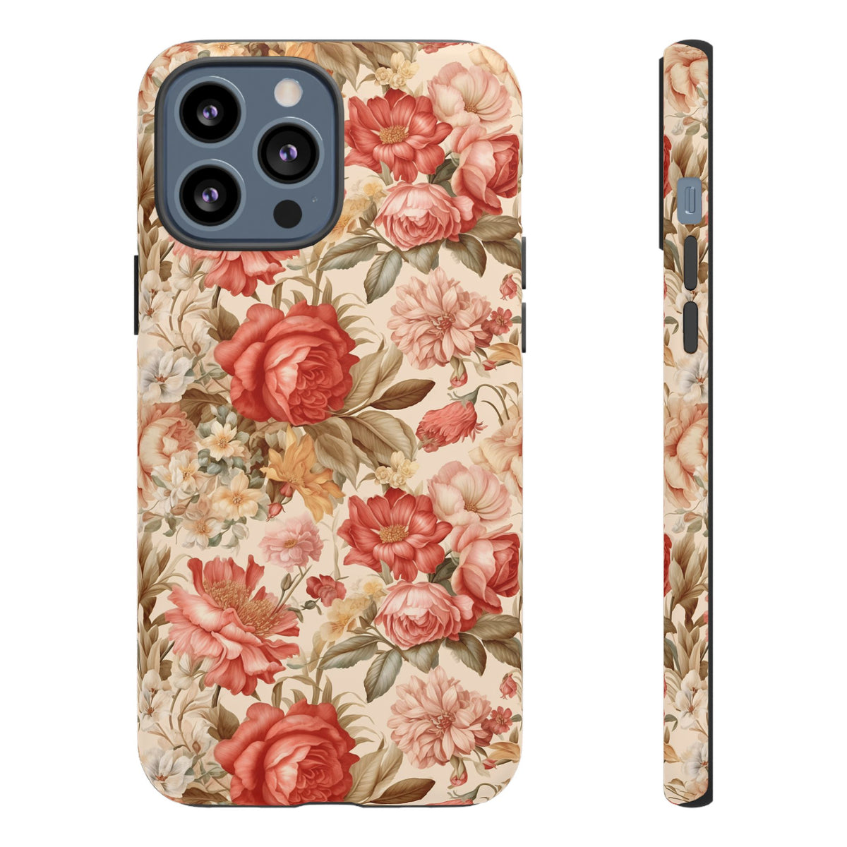 Antique Garden Botanical Phone Case - Vintage Botanical Phone Cover