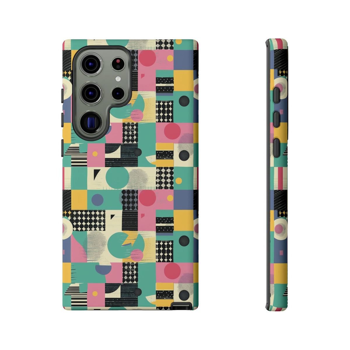 Retro 80s Seamless Phone Case – Vintage Style Meets Modern Protection 289