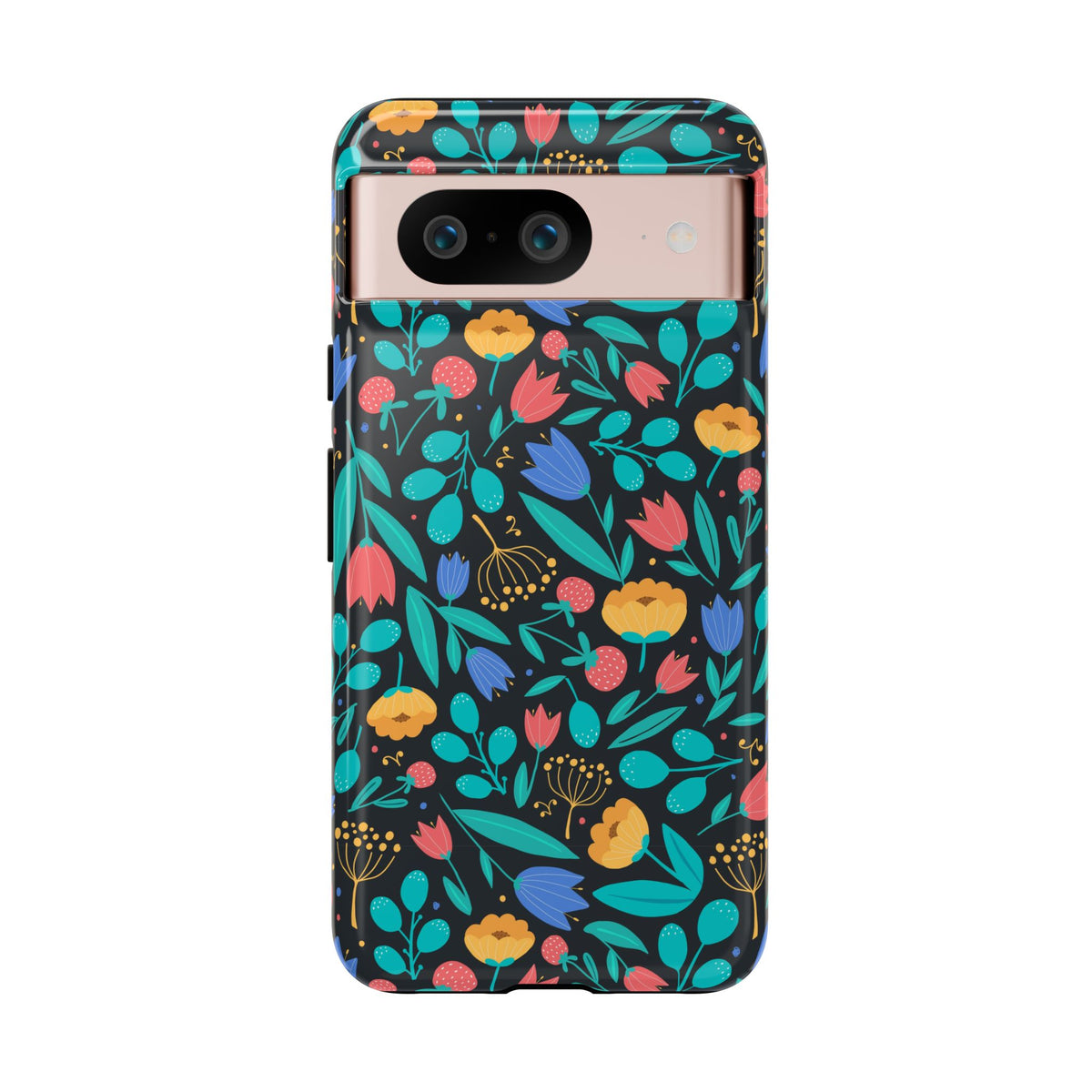 Colorful Little Flower Design Phone Case – Bright and Cheerful Floral Phone Cover