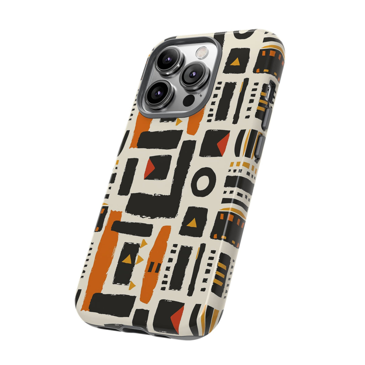 Stylish African Pattern Phone Case – Unique and Vibrant Protection 121