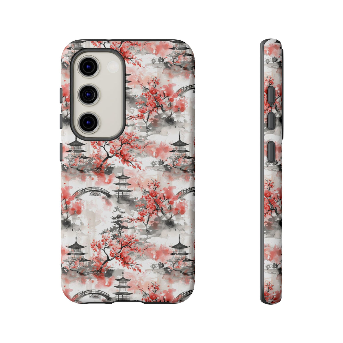 Japanese Pattern Phone Case – Elegant & Timeless Design for Your Phone 122