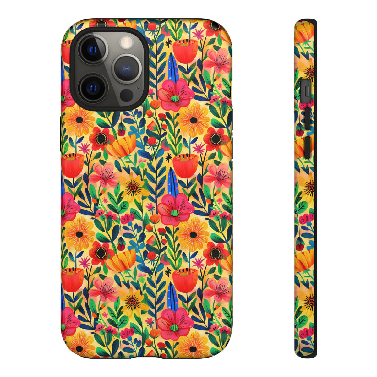 Frida Kahlo's Flower Phone Case – Artistic Elegance for Your Phone 7