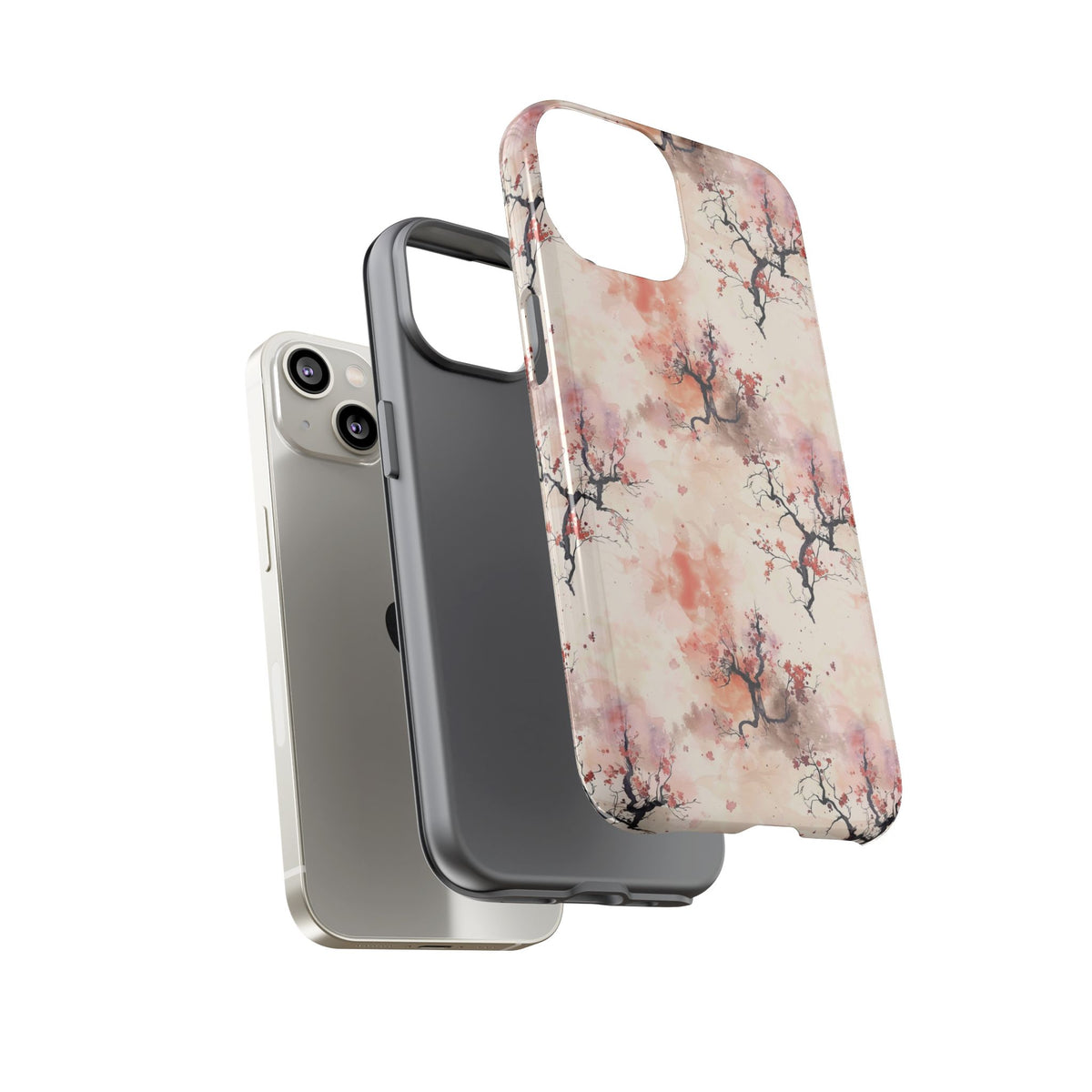 Japanese Pattern Phone Case – Elegant & Timeless Design for Your Phone 074