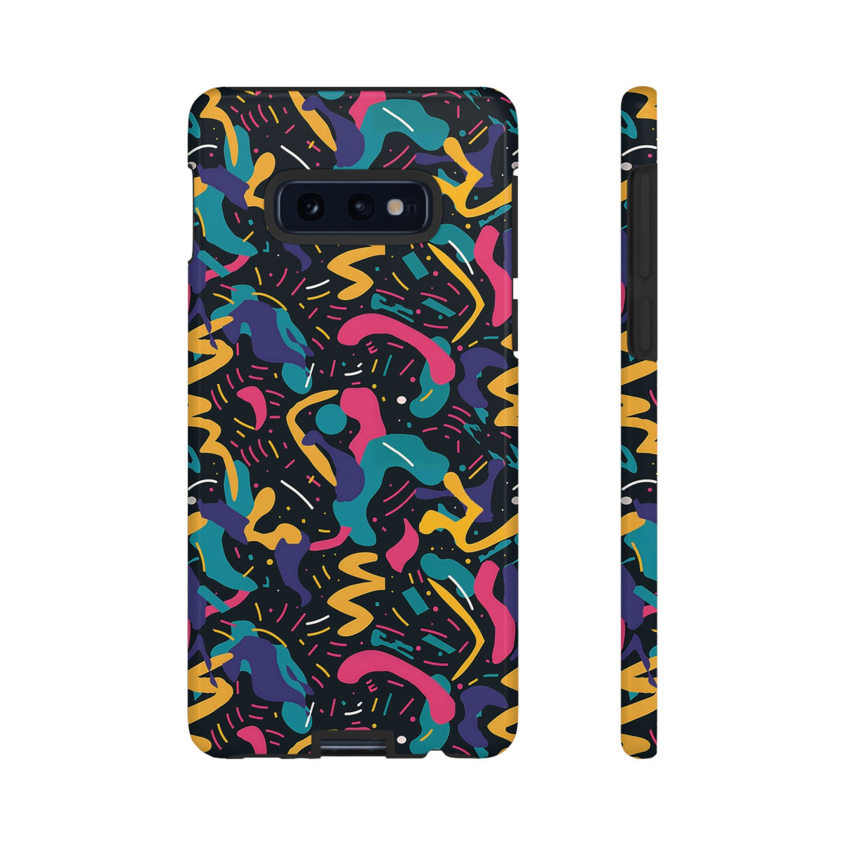 90s Themed Seamless Pattern Phone Case – Embrace Retro Style and Protection 235