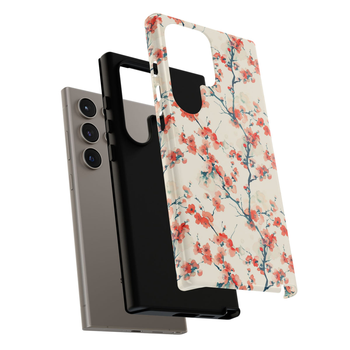 Japanese Pattern Phone Case – Elegant & Timeless Design for Your Phone 463