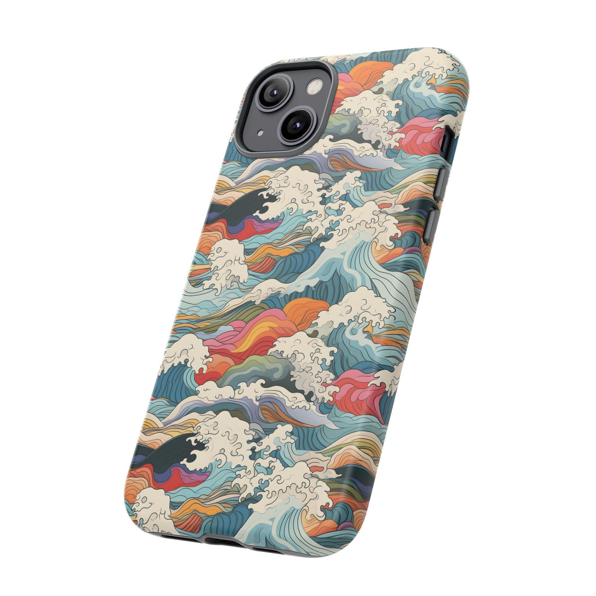 Japanese Waves Phone Case – Embrace Timeless Elegance with Classic Design 2