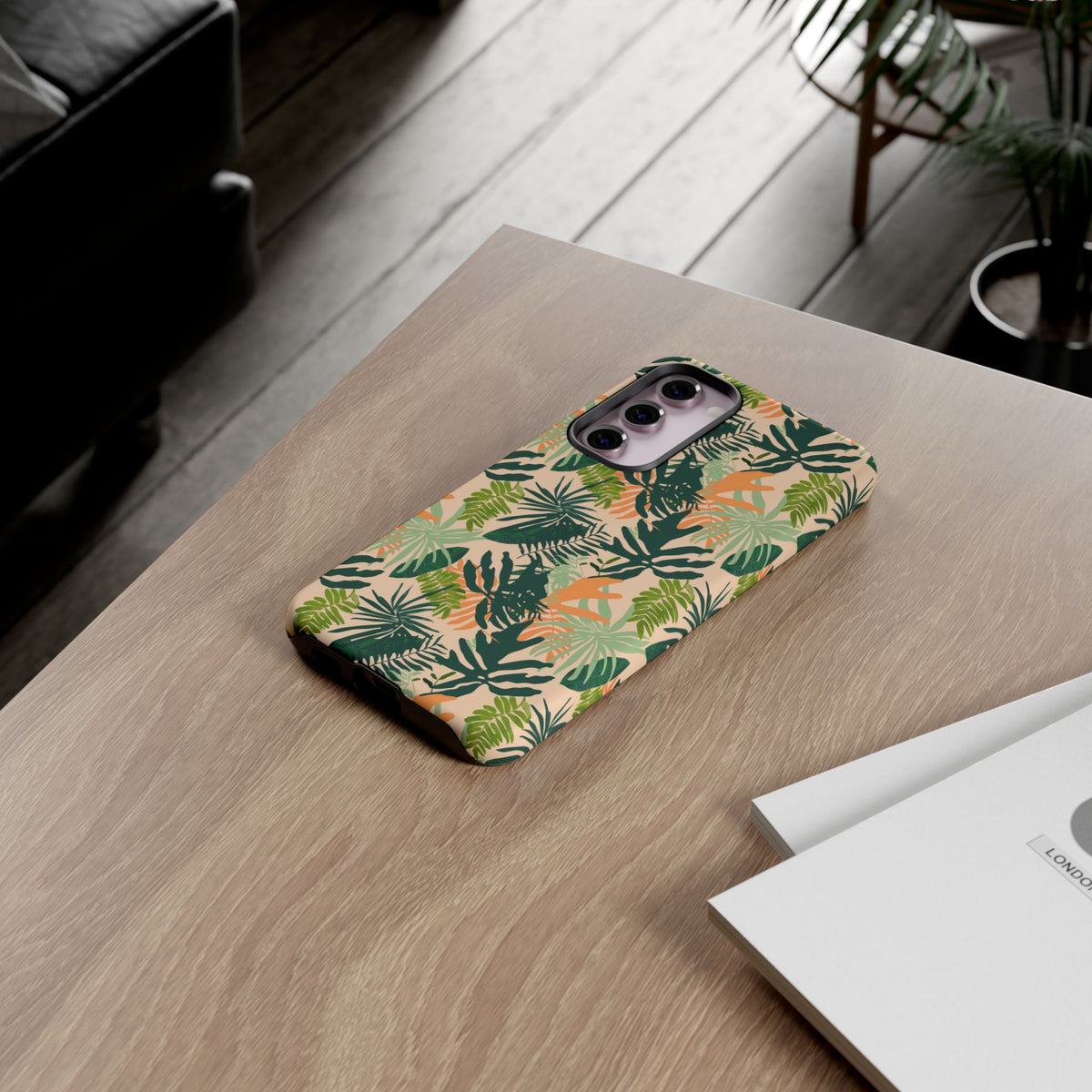 Jungle Pattern Phone Case – Exotic & Lush Design for Your Phone 353