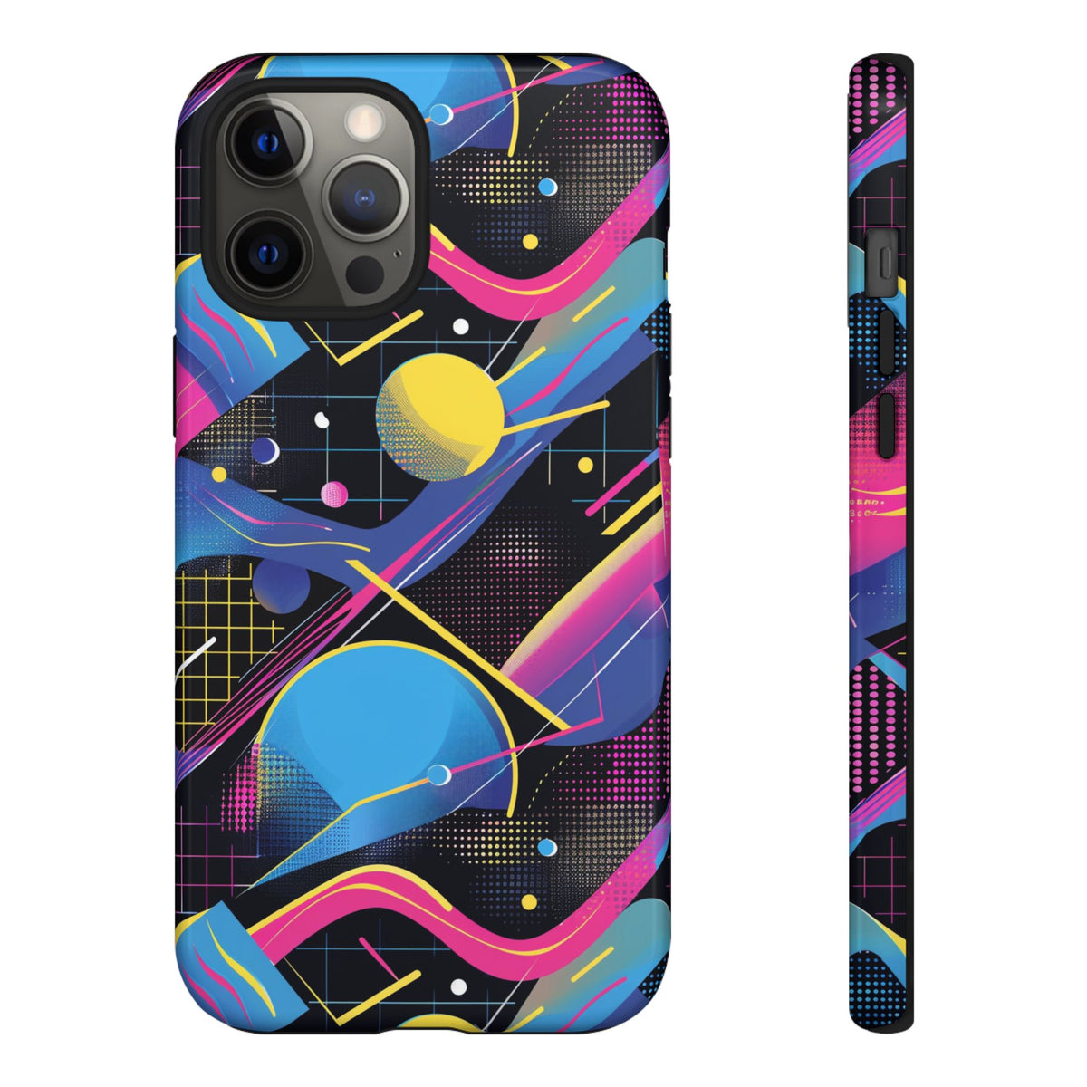 Retro 80s Seamless Phone Case – Vintage Style Meets Modern Protection 14