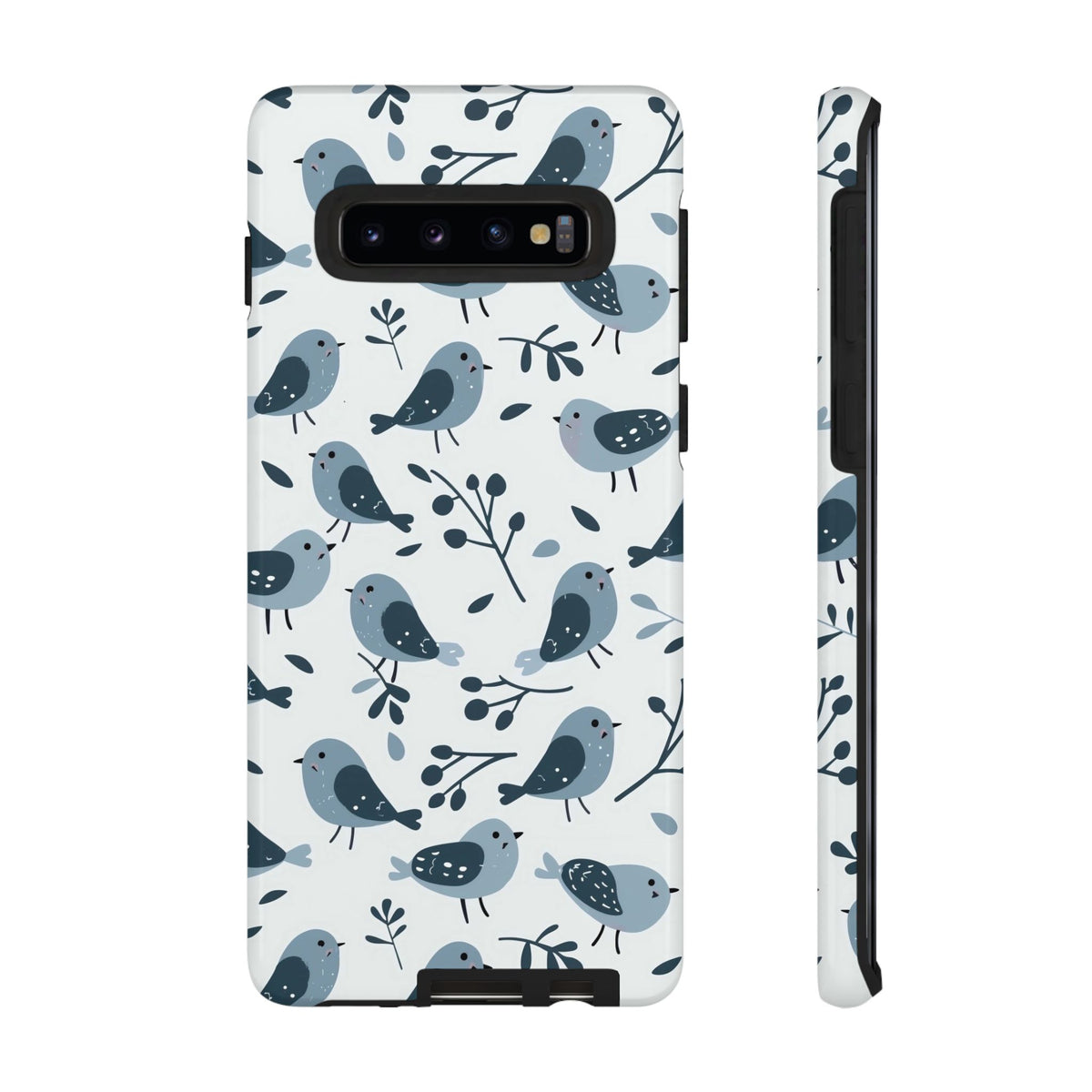 Birds Seamless Pattern Phone Case – Elegant and Timeless Avian Design 10