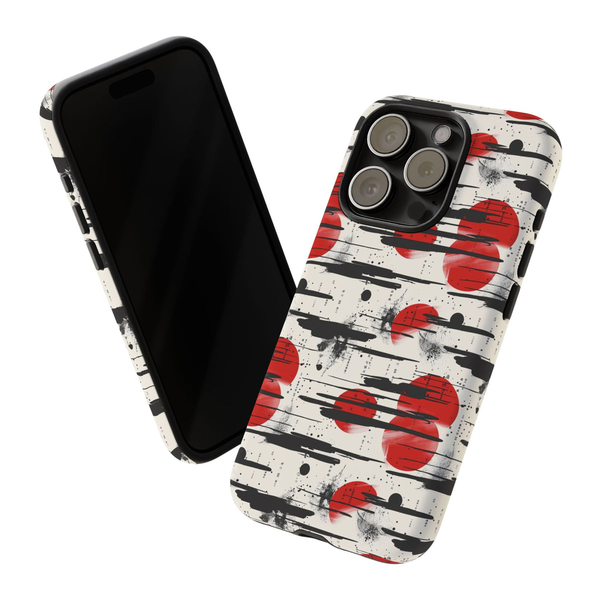 Japanese Pattern Phone Case – Elegant & Timeless Design for Your Phone 053